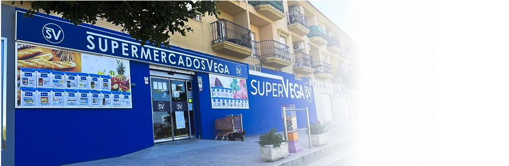 fachada de uno de los supermercados Vega